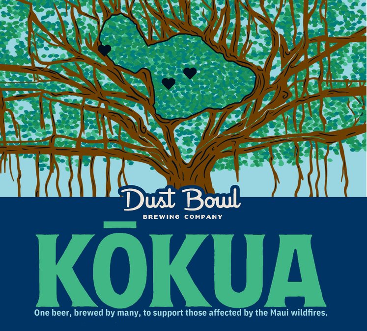 Picture of a tree with Kokua in green letters